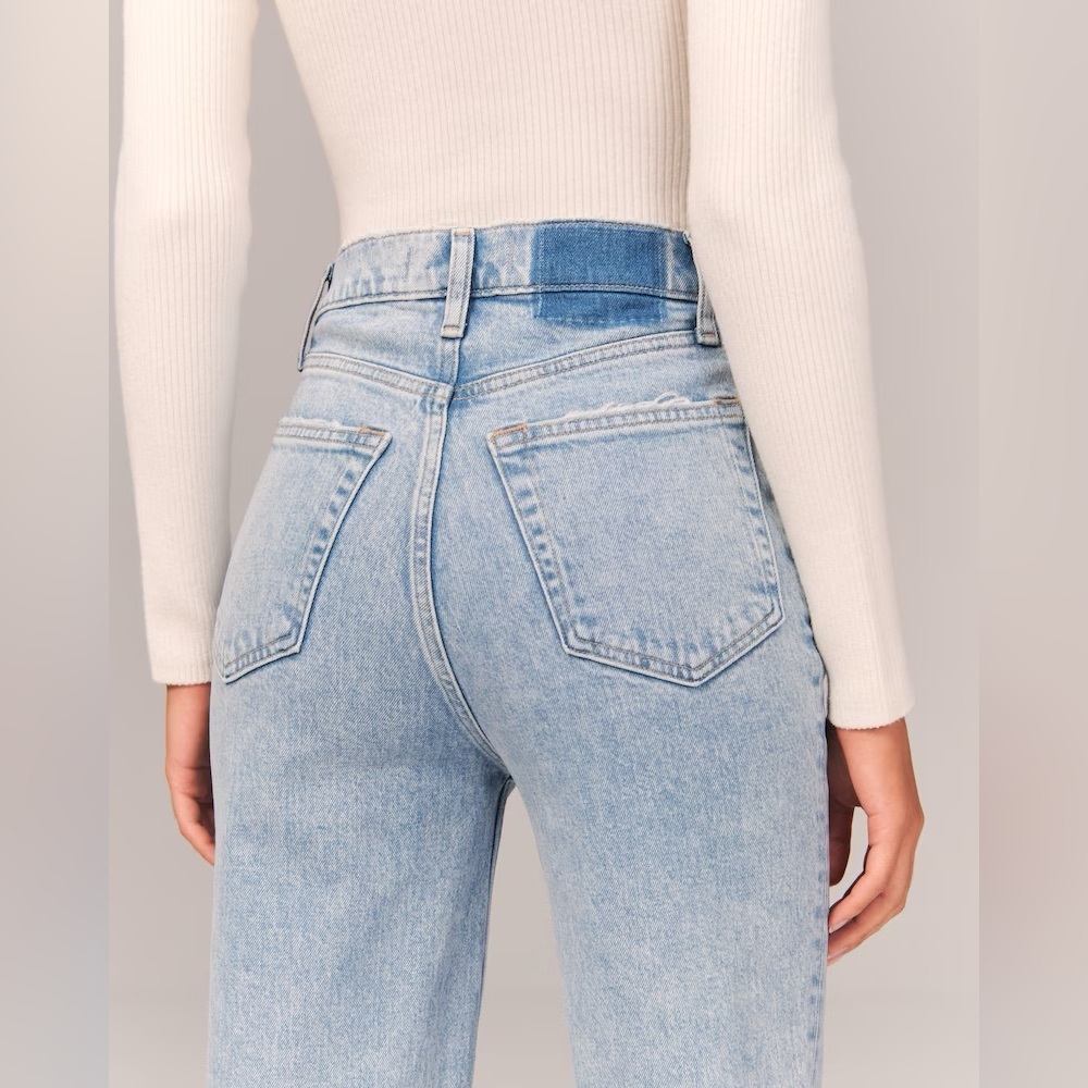 Curve Love The 90s straight ultra high rise 28 / 6 regular - Picture 3 of 7